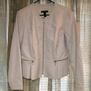 Inc peplum jacket